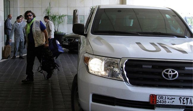 عودة خبراء الاسلحة الكيميائية الامميين الى دمشق