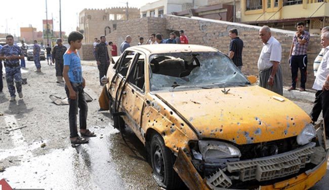 قتيل و12 جريحا في انفجار سيارة مفخخة وسط كركوك