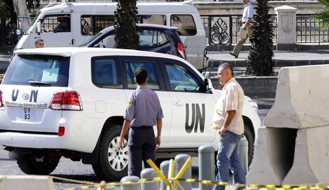 المفتشون يبدأون عملية تفكيك الكيميائي السوري الاسبوع المقبل