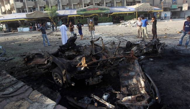 انفجار 4 سيارات بتلعفر ومسلحون يستهدفون زوار الكاظمين ببغداد