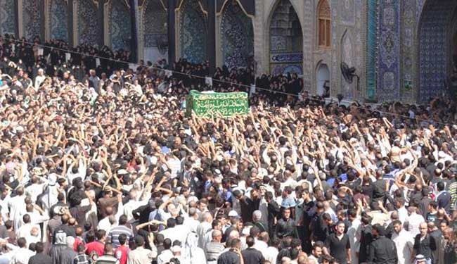 مئات الآلاف يتحدون الإرهاب ويحيون ذكرى استشهاد الامام الجواد (ع)