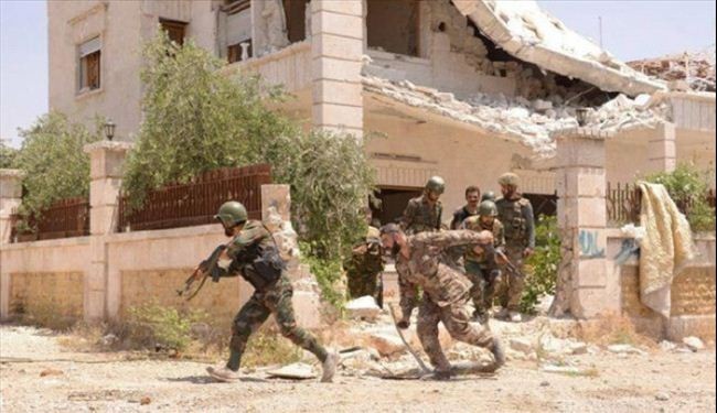 الجيش يسيطرعلى البحارية بالغوطة و40 قرية بحلب+صور