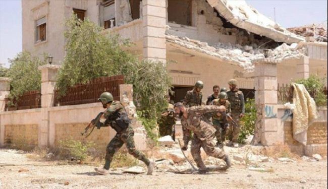 الجيش يستهدف تجمعات المسلحين بريف دمشق وحلب واللاذقية