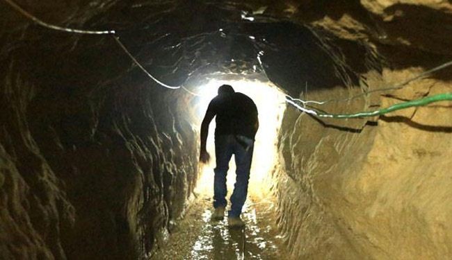 الاحتلال الاسرائيلي يكتشف نفقا للمقاومة الفلسطينية