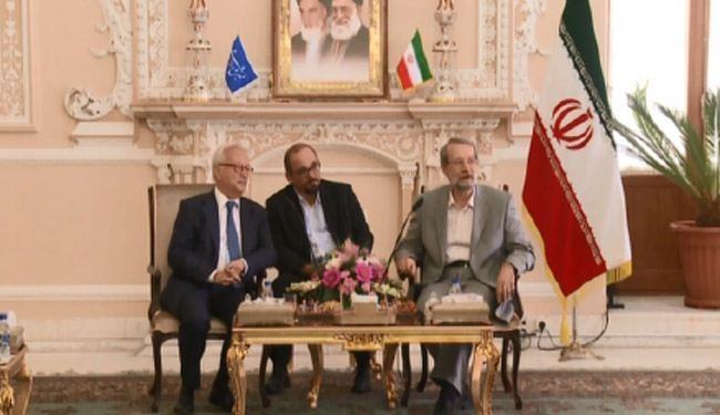 وفد برلماني اوروبي يبحث في طهران العلاقات الثنائية