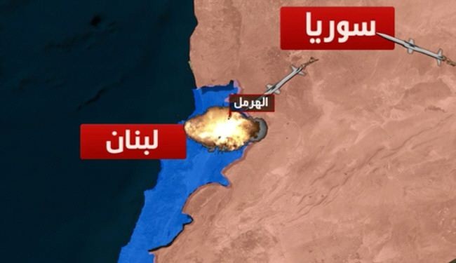 المسلحون بسوريا يستهدفون مدينة الهرمل البنانية بصواريخ