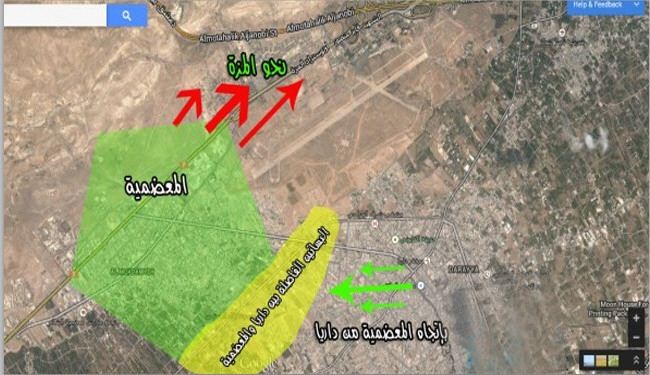 تفاصيل قواعد إشتباك الجيش السوري في المعضمية