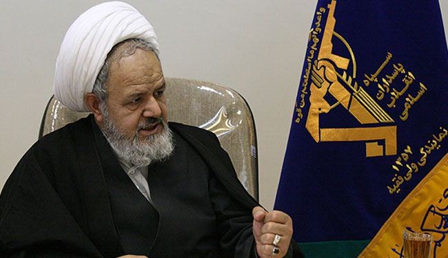 ممثل قائد الثورة بالحرس: الخلاف بين ايران وامريكا لا يقتصر على النووي