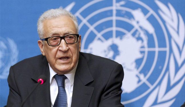 الابراهيمي في دمشق المحطة الابرز لجولته حول عقد جنيف 2
