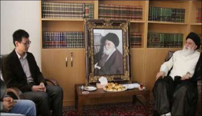 رجل اعمال صيني يعتنق الاسلام في ايران