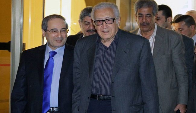 الإبراهیمي: الأسد تحول إلی شريك بعد الاتفاق الكيميائي