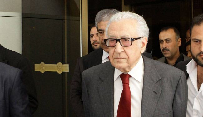 الابراهيمي يلتقي الرئيس السوري اليوم في دمشق