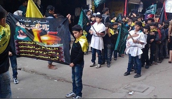 عزاداران حسینی درزینبیه  دمشق
