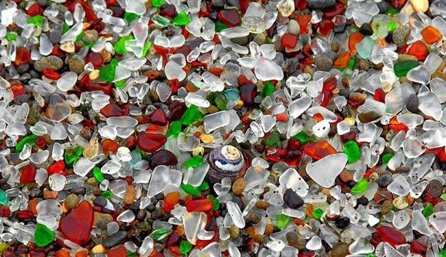 ســـاحل شیشـــه ای درکالیفرنیــا + تصاویر