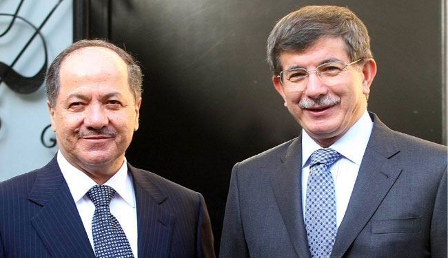 مسعود البرزاني یبدأ الیوم زيارة إلى تركيا