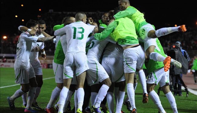 الجزائر ممثلاً للعرب في مونديال البرازيل