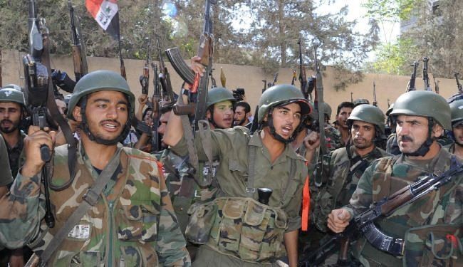 استهداف غرفة عمليات للمسلحين على طريق حلب-إدلب وأخرى في برزة