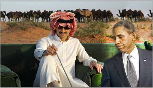 الامير السعودي الوليد بن طلال غاضب جداً من اميركا!