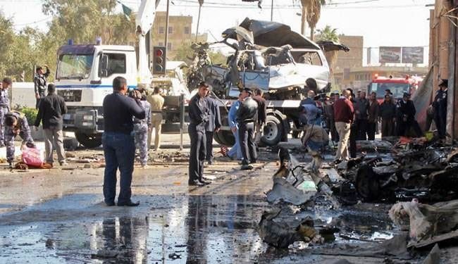 مقتل وجرح العشرات بتفجيرات بغداد وفرنسا تعرض المساعدة لضرب الارهاب