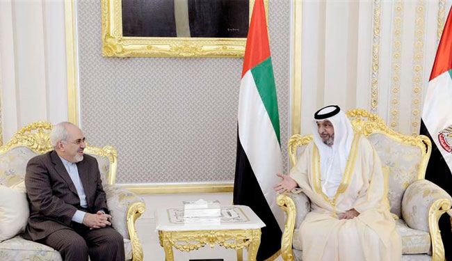 رئيس الامارات يعلن استعداد بلاده لكل اشكال التعاون مع ايران