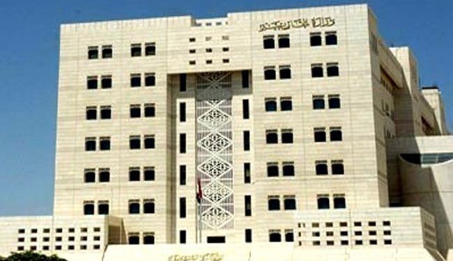 دمشق: انقرة مستمرة في تسهيل تدفق الارهابيين والاسلحة إلى سوريا