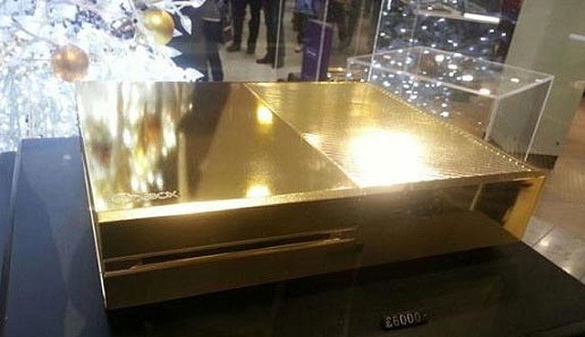 Xbox با طلای 24 عیار ! + عکس