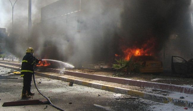 عشرات الضحايا بين قتيل وجريح  بسلسلة تفجيرات في بغداد