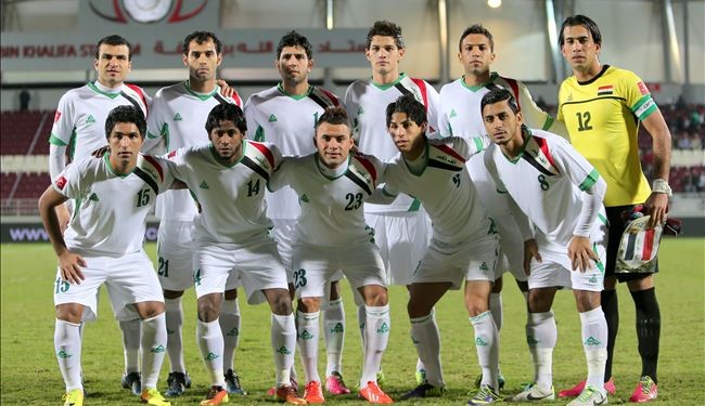 العراق يتعادل مع البحرين