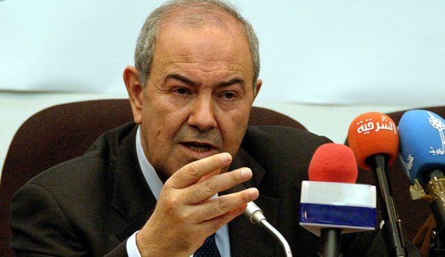 اياد علاوي يدعو وزراء 