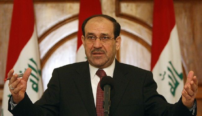 المالكي يدعو عشائر الفلوجة لطرد الارهابيين منها