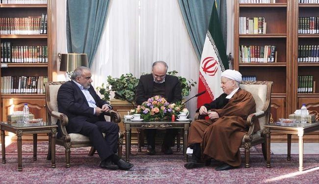 رفسنجاني: ضرب الارهابيين بحاجة لوحدة جميع الاطياف العراقية