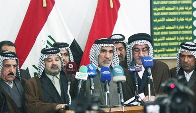 رؤساء عشائر وسط وجنوب العراق يؤيدون العمليات ضد 
