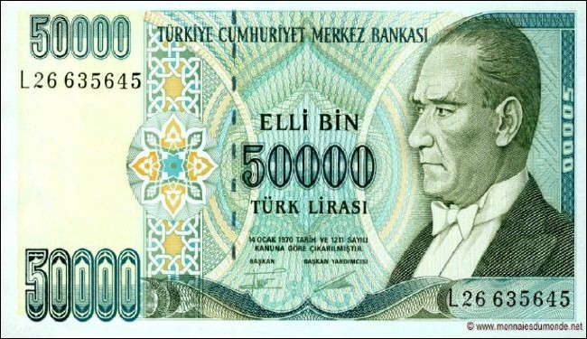 مسلسل تراجع الليرة التركية مستمر..