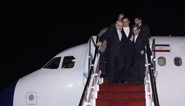 ظريف يصل الى الاردن في محطته الثالثة ضمن جولة اقليمية