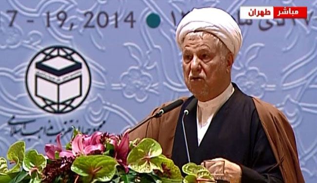 رفسنجاني: تخلف العالم الاسلامي نتيجة للخلافات المذهبية