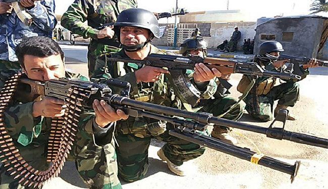 الجيش العراقي یقتحم الخالدية استعداداً لتطهیرها من المسلحين