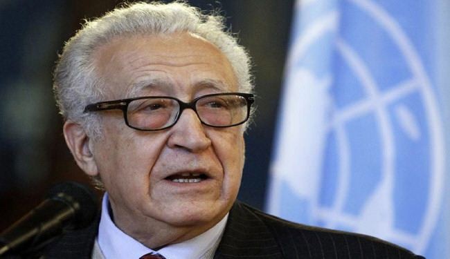 الإبراهیمي: لا أحد یرید استمرار الإرهاب في سوريا إلا الإرهابیین