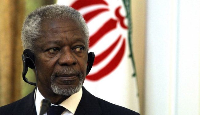 كوفي عنان: ايران لها دور حاسم في ضمان استقرار المنطقة