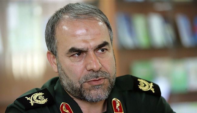 قائد بالحرس الثوري يتوعد اميركا برد ساحق على اي خطأ ضد ايران