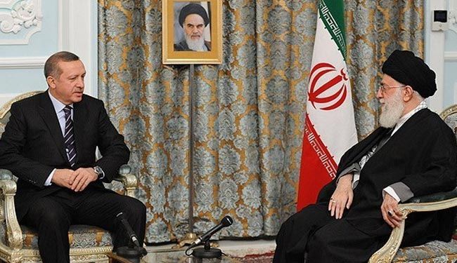اردوغان يزور طهران اليوم وسيلتقى قائد الثورة الاسلامية
