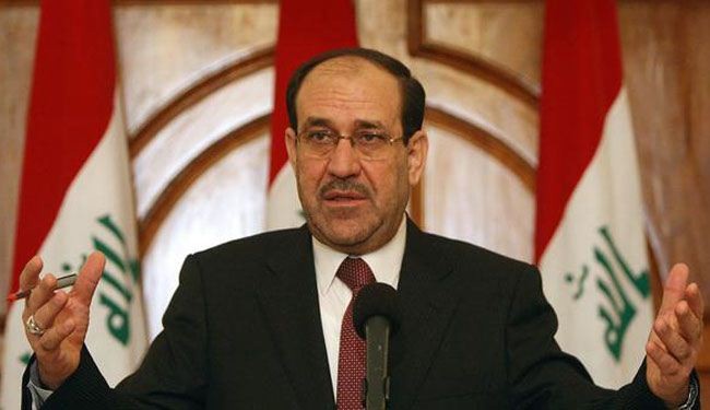 المالكي: لم يعد هناك متسع لدخول الفلوجة وحسم موضوعها