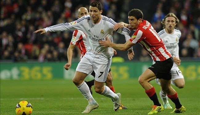 بلباو يجبر ريال مدريد على اقتسام النقاط