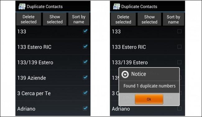 طريقة بسيطة لحذف الأسماء المكررة على هواتف أندرويد Android