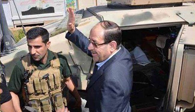 المالكي يصل الانبار وتطهير الخالدية من عناصر داعش