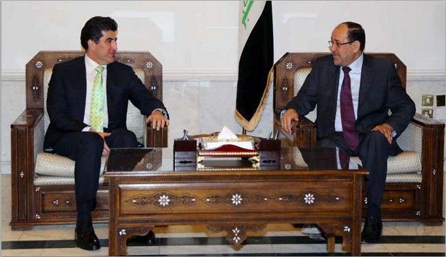 عما تحدث المالكي والبارزاني في لقائهما اليوم ببغداد؟