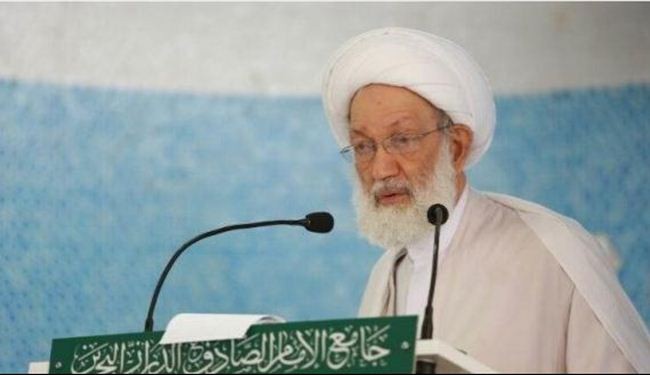 آية الله قاسم: تدهور الامن في البحرين مرده التأخر بالإصلاح