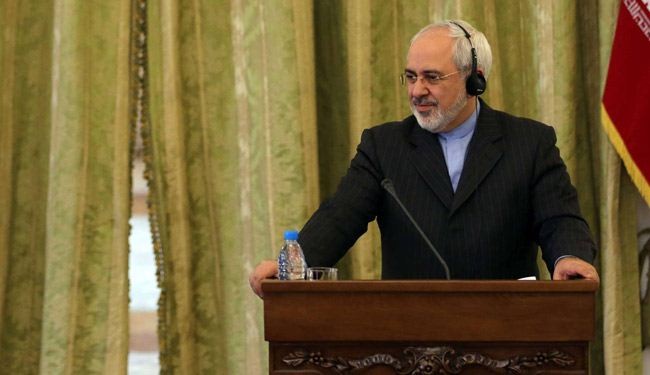 ظريف: على الطرف الاخر الاعتراف بحق ايران النووي