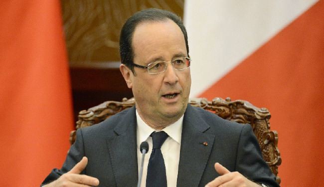 هولاند يحث على ارسال القوة الاوروبية الى افريقيا الوسطى