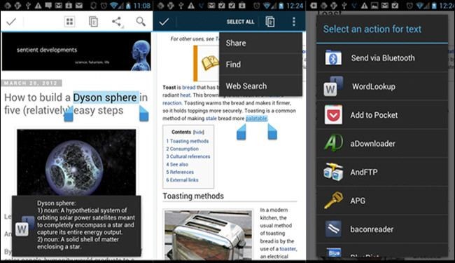 ترجمة الكلمات مجانا في أي تطبيق داخل آندرويد Android