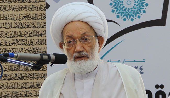 الشيخ عيسى قاسم يصف قضاء البحرين بالجائر ويسخر من ديمقراطيتها